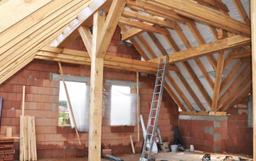 Spanish Green attic trusses