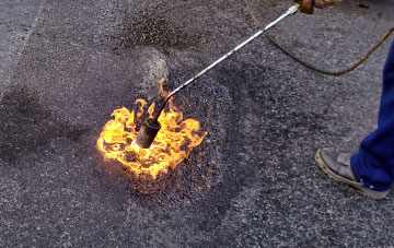 Spanish Green flat roofing repairs