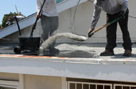Spanish Green flat roofing repair